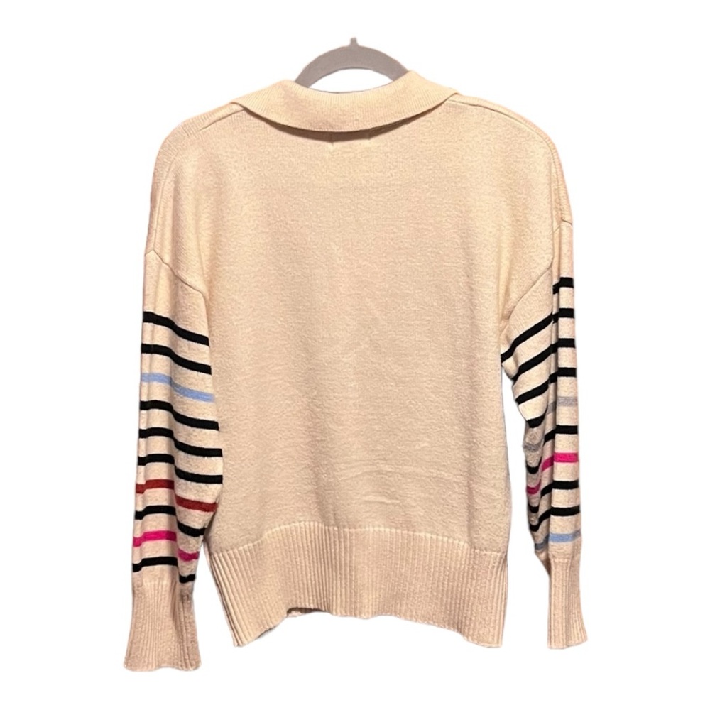 Boutique Striped Sweater Size Medium🍂🍁 - Picture 2 of 7